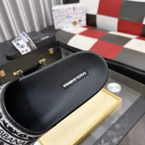 Replica Dolce & Gabbana D&G Slippers For Men #1455752 $45.00 USD for Wholesale