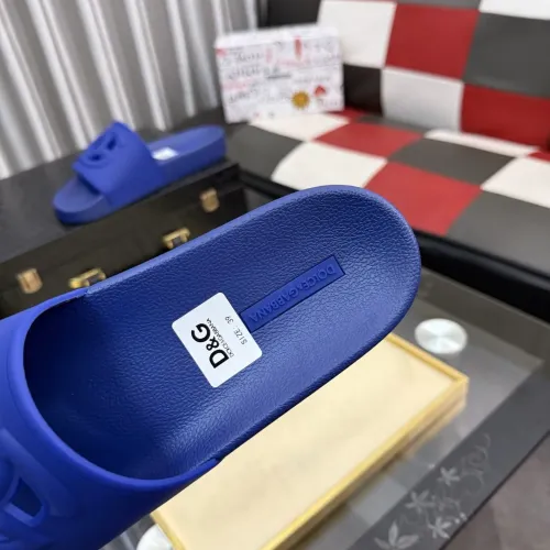 Replica Dolce & Gabbana D&G Slippers For Men #1455755 $45.00 USD for Wholesale