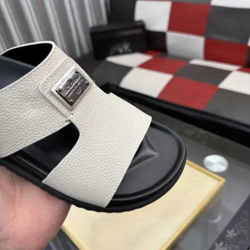 Replica Dolce & Gabbana D&G Slippers For Men #1455758 $64.00 USD for Wholesale