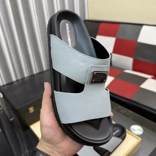 Replica Dolce & Gabbana D&G Slippers For Men #1455759 $64.00 USD for Wholesale