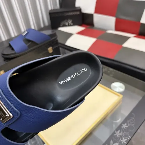 Replica Dolce & Gabbana D&G Slippers For Men #1455764 $64.00 USD for Wholesale