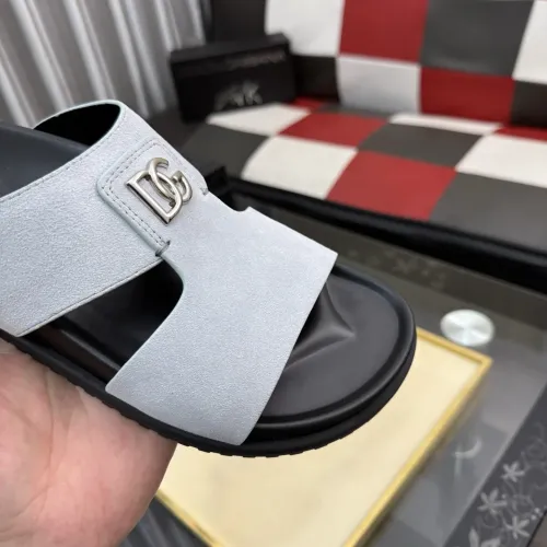 Replica Dolce & Gabbana D&G Slippers For Men #1455766 $64.00 USD for Wholesale