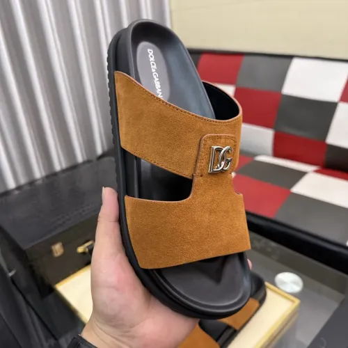 Replica Dolce & Gabbana D&G Slippers For Men #1455767 $64.00 USD for Wholesale