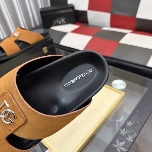 Replica Dolce & Gabbana D&G Slippers For Men #1455767 $64.00 USD for Wholesale