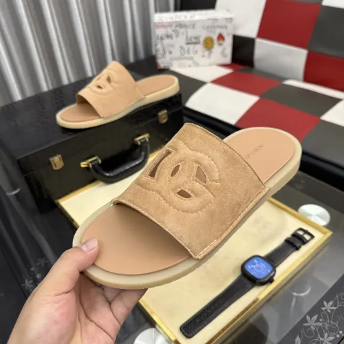 Replica Dolce & Gabbana D&G Slippers For Men #1455771 $52.00 USD for Wholesale