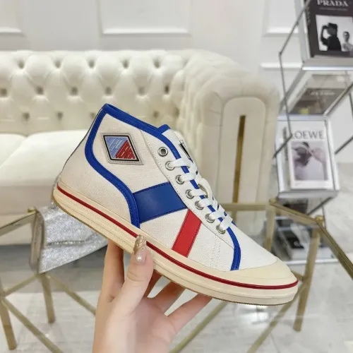 Replica Bottega Veneta BV High Tops Shoes For Men #1456012 $98.00 USD for Wholesale