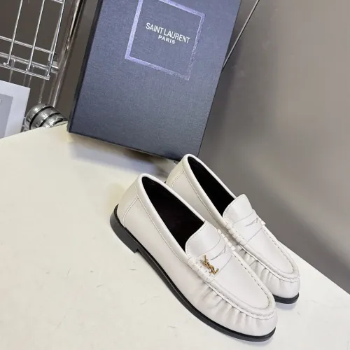 Yves Saint Laurent YSL Leather Shoes For Women #1456115