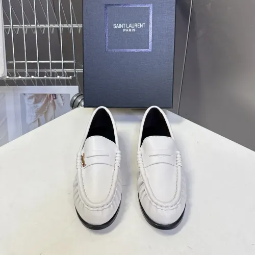 Replica Yves Saint Laurent YSL Leather Shoes For Women #1456115 $118.00 USD for Wholesale