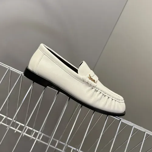 Replica Yves Saint Laurent YSL Leather Shoes For Women #1456115 $118.00 USD for Wholesale