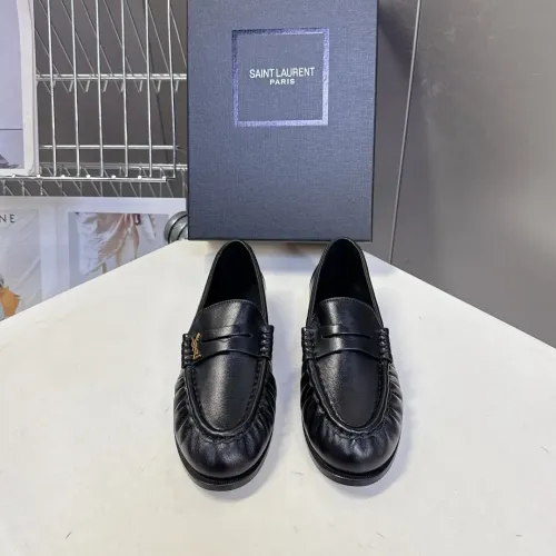 Replica Yves Saint Laurent YSL Leather Shoes For Women #1456117 $118.00 USD for Wholesale