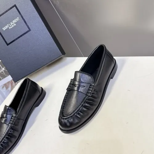 Replica Yves Saint Laurent YSL Leather Shoes For Men #1456118 $125.00 USD for Wholesale