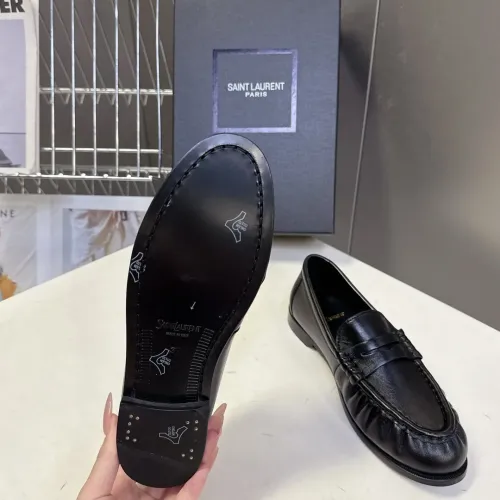 Replica Yves Saint Laurent YSL Leather Shoes For Men #1456118 $125.00 USD for Wholesale