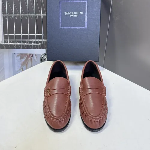 Replica Yves Saint Laurent YSL Leather Shoes For Women #1456123 $118.00 USD for Wholesale