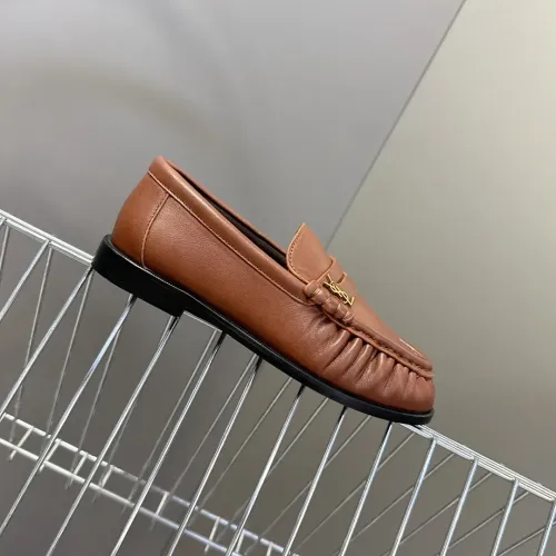 Replica Yves Saint Laurent YSL Leather Shoes For Women #1456123 $118.00 USD for Wholesale