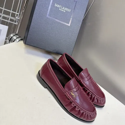 Yves Saint Laurent YSL Leather Shoes For Women #1456125