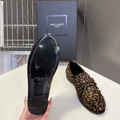 Replica Yves Saint Laurent YSL Leather Shoes For Women #1456127 $118.00 USD for Wholesale