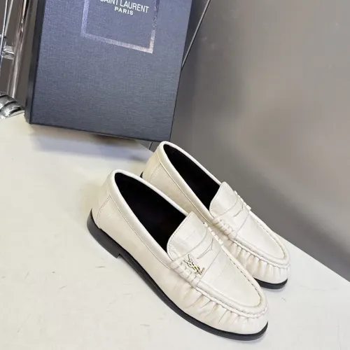 Yves Saint Laurent YSL Leather Shoes For Women #1456129