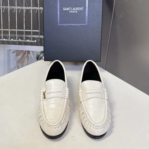 Replica Yves Saint Laurent YSL Leather Shoes For Men #1456130 $125.00 USD for Wholesale