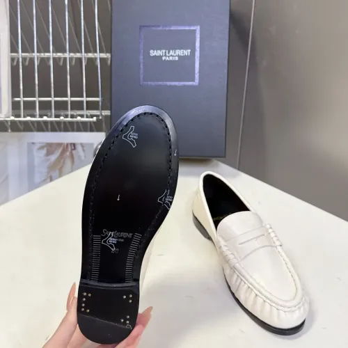 Replica Yves Saint Laurent YSL Leather Shoes For Men #1456130 $125.00 USD for Wholesale