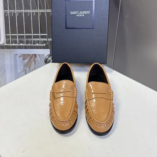 Replica Yves Saint Laurent YSL Leather Shoes For Women #1456131 $118.00 USD for Wholesale