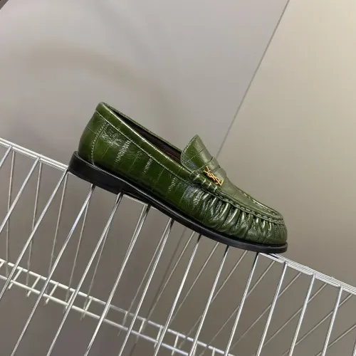 Replica Yves Saint Laurent YSL Leather Shoes For Men #1456136 $125.00 USD for Wholesale