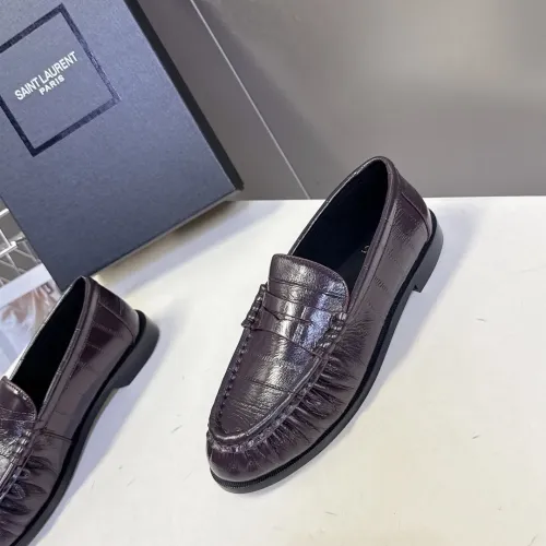 Replica Yves Saint Laurent YSL Leather Shoes For Men #1456138 $125.00 USD for Wholesale
