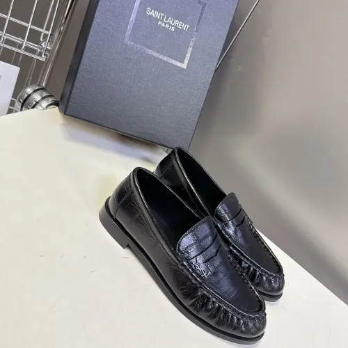 Yves Saint Laurent YSL Leather Shoes For Women #1456139
