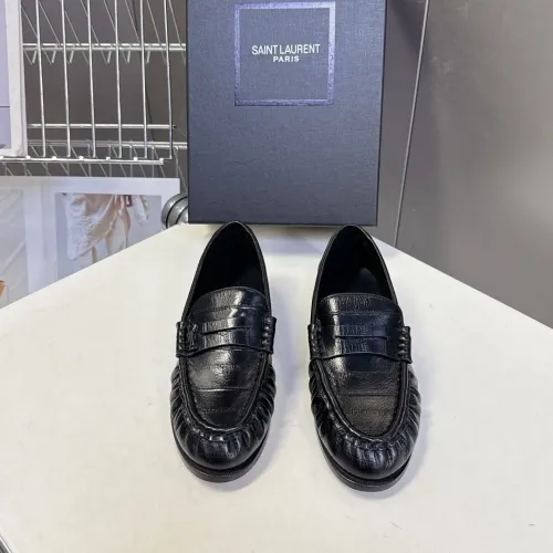 Replica Yves Saint Laurent YSL Leather Shoes For Women #1456139 $118.00 USD for Wholesale