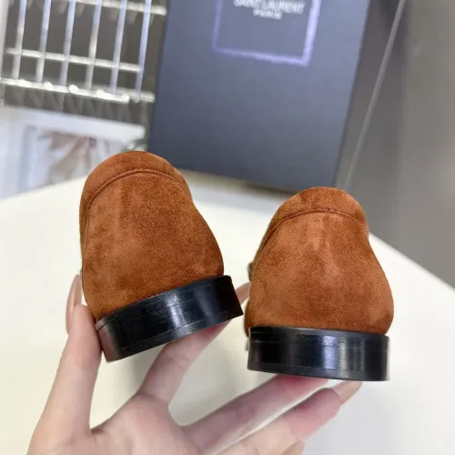 Replica Yves Saint Laurent YSL Leather Shoes For Women #1456143 $118.00 USD for Wholesale