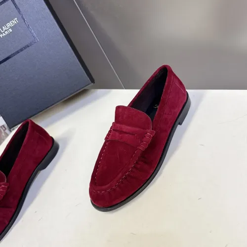 Replica Yves Saint Laurent YSL Leather Shoes For Men #1456146 $125.00 USD for Wholesale