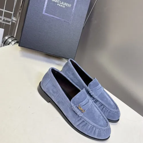 Yves Saint Laurent YSL Leather Shoes For Women #1456147
