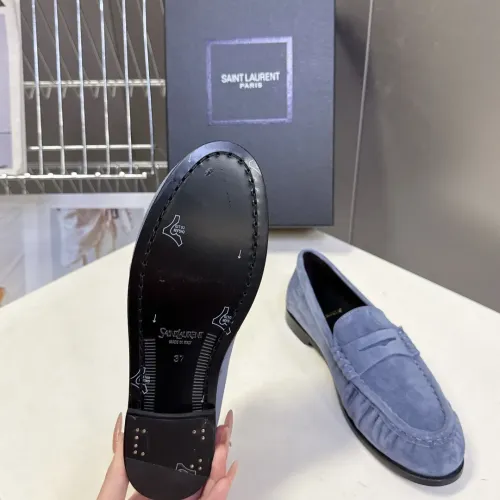 Replica Yves Saint Laurent YSL Leather Shoes For Women #1456147 $118.00 USD for Wholesale