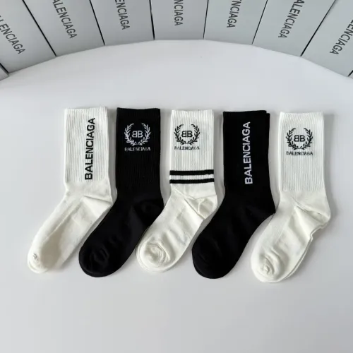Replica Balenciaga Socks #1456813 $29.00 USD for Wholesale