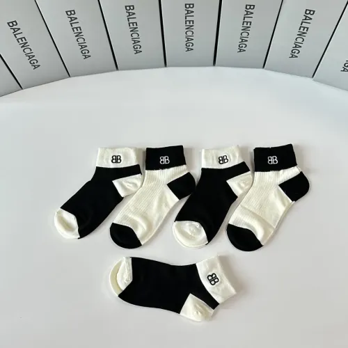 Replica Balenciaga Socks #1456823 $29.00 USD for Wholesale