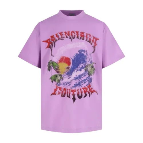 Balenciaga T-Shirts Short Sleeved For Unisex #1456933