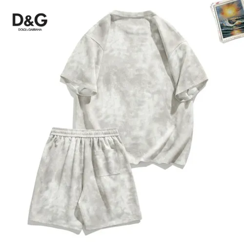 Replica Dolce & Gabbana D&G Tracksuits Short Sleeved For Men #1457315 $52.00 USD for Wholesale