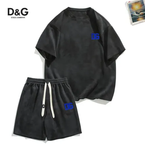 Dolce & Gabbana D&G Tracksuits Short Sleeved For Men #1457316
