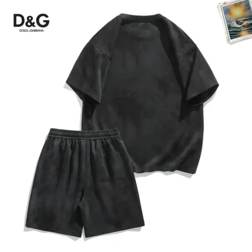 Replica Dolce & Gabbana D&G Tracksuits Short Sleeved For Men #1457316 $52.00 USD for Wholesale