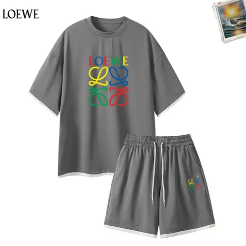 LOEWE Tracksuits Short Sleeved For Men #1457320, $52.00 USD, [ITEM#1457320], LOEWE Tracksuits