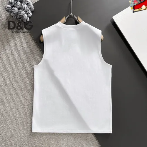 Replica Dolce & Gabbana D&G T-Shirts Sleeveless For Unisex #1457592 $25.00 USD for Wholesale