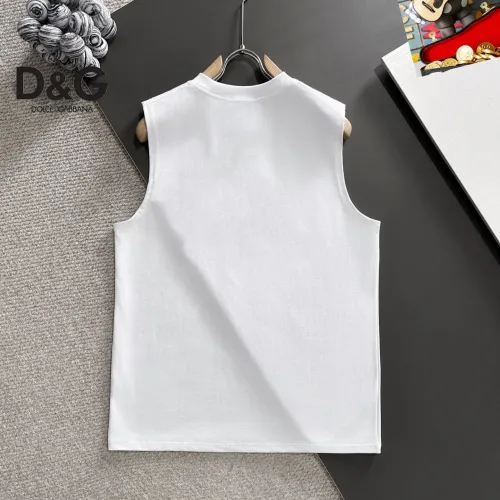 Replica Dolce & Gabbana D&G T-Shirts Sleeveless For Unisex #1457607 $25.00 USD for Wholesale