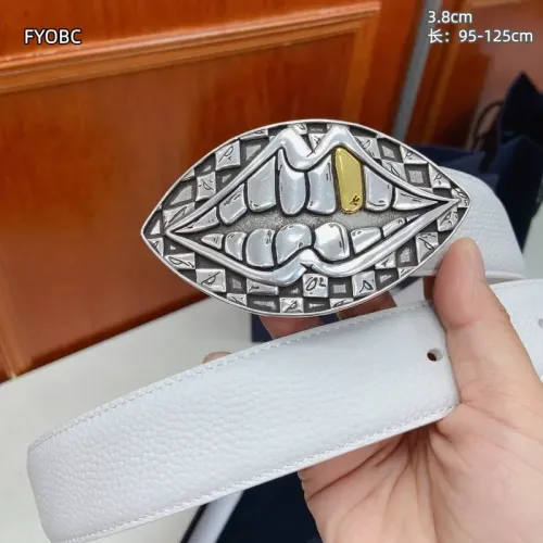 Replica Chrome Hearts AAA Quality Belts For Men #1457724 $88.00 USD for Wholesale