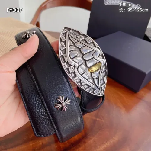 Replica Chrome Hearts AAA Quality Belts For Men #1457736 $98.00 USD for Wholesale