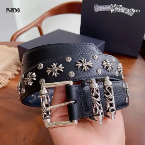 Replica Chrome Hearts AAA Quality Belts For Men #1457740 $100.00 USD for Wholesale