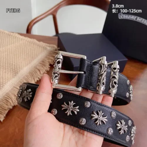 Replica Chrome Hearts AAA Quality Belts For Men #1457741 $100.00 USD for Wholesale