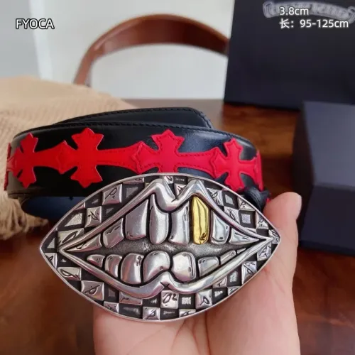 Replica Chrome Hearts AAA Quality Belts For Men #1457778 $112.00 USD for Wholesale