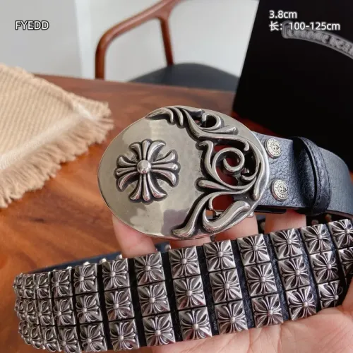 Replica Chrome Hearts AAA Quality Belts For Men #1457789 $158.00 USD for Wholesale
