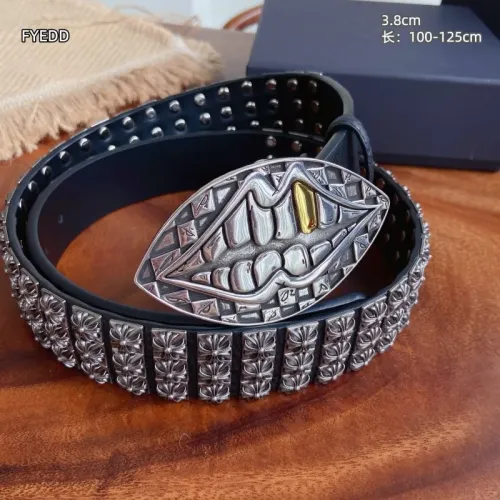 Replica Chrome Hearts AAA Quality Belts For Men #1457794 $158.00 USD for Wholesale