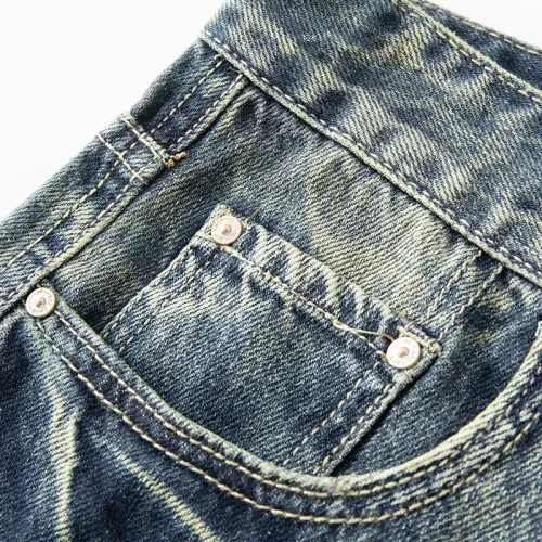 Replica Philipp Plein PP Jeans For Men #1457816 $48.00 USD for Wholesale