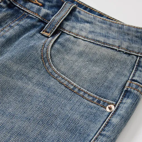Replica Moncler Jeans For Men #1457822 $48.00 USD for Wholesale